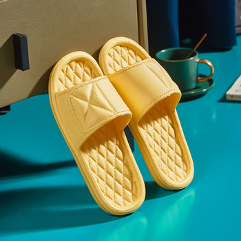 Летни дамски чехли за баня Мъжки EVA домашни сандали Супер леки меки плажни джапанки Дамски вътрешни пързалки против плъзгане Обувки за баня