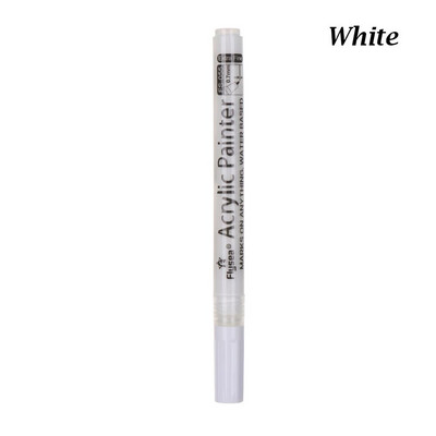 Pastāvīga akrila krāsas marķiera pildspalva keramikas akmens stikla porcelāna glāzei koka auduma audekla krāsošanai biroja skolas piederumi
