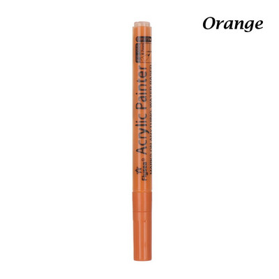 Pastāvīga akrila krāsas marķiera pildspalva keramikas akmens stikla porcelāna glāzei koka auduma audekla krāsošanai biroja skolas piederumi
