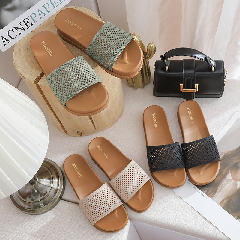 Mosodo Sieviešu Slide Sandales Bohēmijas poliuretāna apavi iekštelpām āra brīvdienām, vasaras sieviešu pludmales čības 2021. gada jaunajai modei