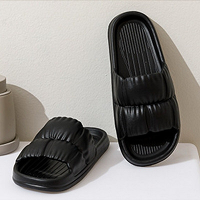 2022 Fashion Bath Meeste sussid Paksu põhjaga Avaleht Plätud Mugavad Naised Mehed Suvel Pehme Eva Kerged Pilved Sussid