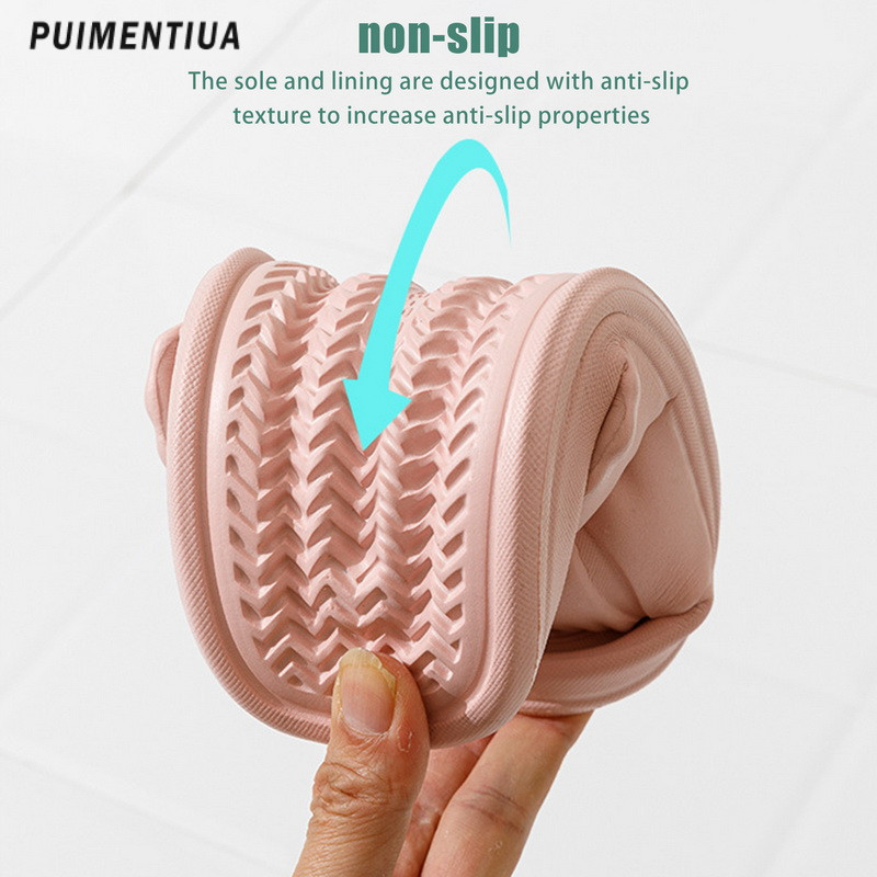 2022 Fashion Bath Meeste sussid Paksu põhjaga Avaleht Plätud Mugavad Naised Mehed Suvel Pehme Eva Kerged Pilved Sussid