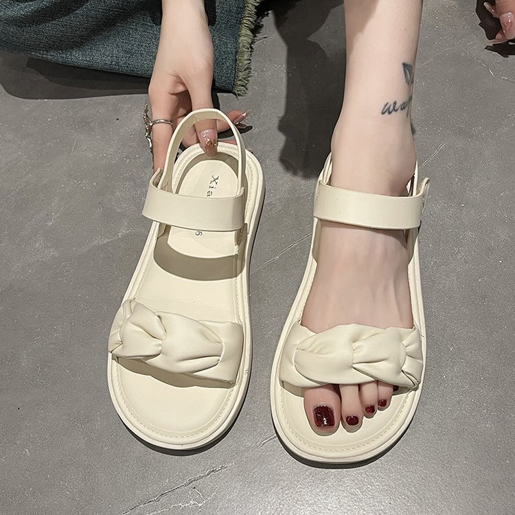 2023 Ženske sandale Medicinska moda Ženske cipele 2023 Platnene platforme Otvoreni prsti Klompe s petom Muffin cipele Ženske sandale