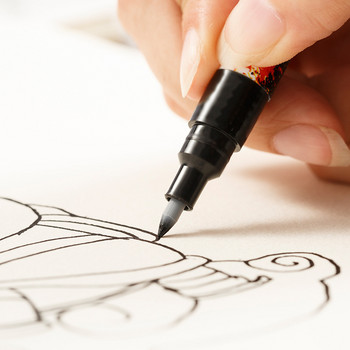 0,7 мм писалка с акрилна боя с подробна маркировка с цветна боя за керамична скала, стъкло, порцеланова чаша, дървен плат, платнен маркер