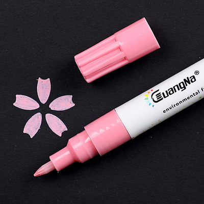 0,7 mm akrila krāsas marķieris Detalizēts marķējums Krāsu krāsas pildspalvas keramikas akmens stikla porcelāna krūzei koka auduma audekla marķierim