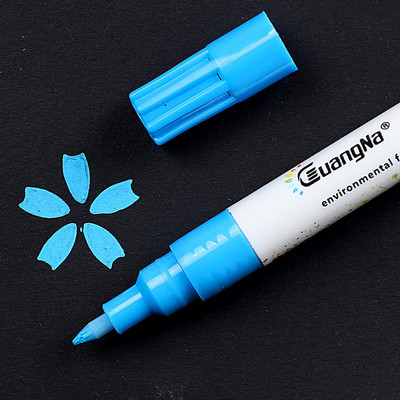 0,7 mm akrila krāsas marķieris Detalizēts marķējums Krāsu krāsas pildspalvas keramikas akmens stikla porcelāna krūzei koka auduma audekla marķierim