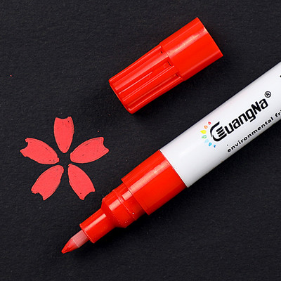 0,7 mm akrila krāsas marķieris Detalizēts marķējums Krāsu krāsas pildspalvas keramikas akmens stikla porcelāna krūzei koka auduma audekla marķierim