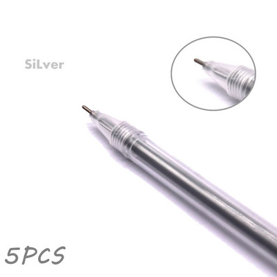 Μεταλλικός μαρκαδόρος 9 Χρώματα για επιλογή Μαρκαδόρος χρώματος 0,6 χιλιοστών εξαιρετικά λεπτού σημείου Μη τοξικός μαρκαδόρος μόνιμου μαρκαδόρου DIY Art Marker