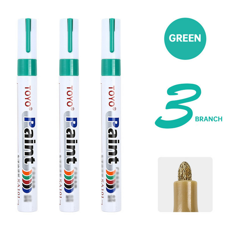 Αδιάβροχο μολύβι βαφής ελαστικών αυτοκινήτου Στυλό Touch-Up Pen Graffitis Sign In Pen