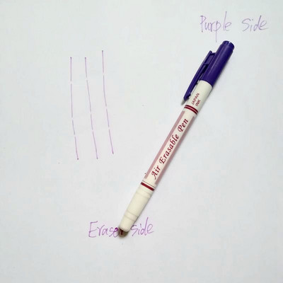 JHG 2 külgpiste markerid lahustuvad ristpistes vesi õhuga kustutatav pliiats, tihendiga tindiga riidemarker märgistuspliiatsid DIY näputöö tööriist