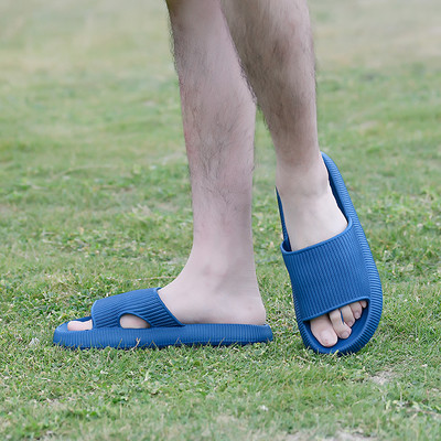 Pohodlné pánske klasické sandále, letné vonkajšie plážové topánky, žabky, nazúvacie, záhradné, na platforme, vodné papuče, veľkosť 34-45
