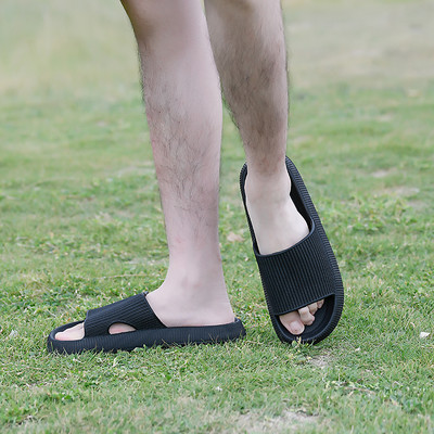 Pohodlné pánske klasické sandále, letné vonkajšie plážové topánky, žabky, nazúvacie, záhradné, na platforme, vodné papuče, veľkosť 34-45