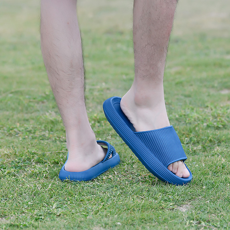 Pohodlné pánske klasické sandále, letné vonkajšie plážové topánky, žabky, nazúvacie, záhradné, na platforme, vodné papuče, veľkosť 34-45