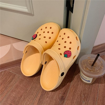 Χειμερινές Βαμβακερές Παντόφλες Γυναικείες Παντόφλες Σπίτι Ζεστό Σχέδιο Φρούτων Χοντρό πάτωμα Αντιολισθητικά Ζευγάρια Home Indoor Slippers Home