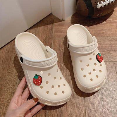 Χειμερινές Βαμβακερές Παντόφλες Γυναικείες Παντόφλες Σπίτι Ζεστό Σχέδιο Φρούτων Χοντρό πάτωμα Αντιολισθητικά Ζευγάρια Home Indoor Slippers Home