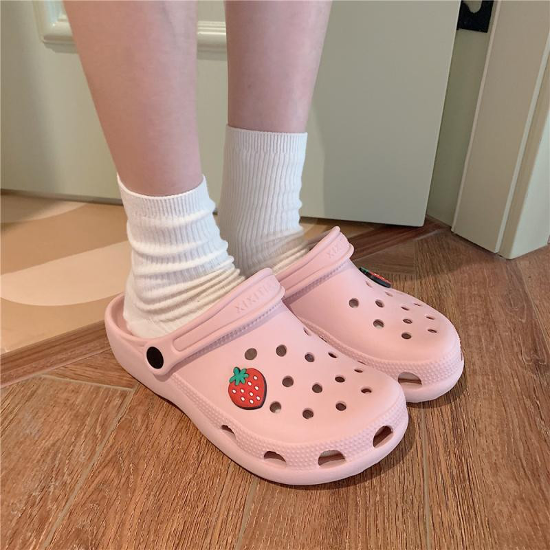 Χειμερινές Βαμβακερές Παντόφλες Γυναικείες Παντόφλες Σπίτι Ζεστό Σχέδιο Φρούτων Χοντρό πάτωμα Αντιολισθητικά Ζευγάρια Home Indoor Slippers Home