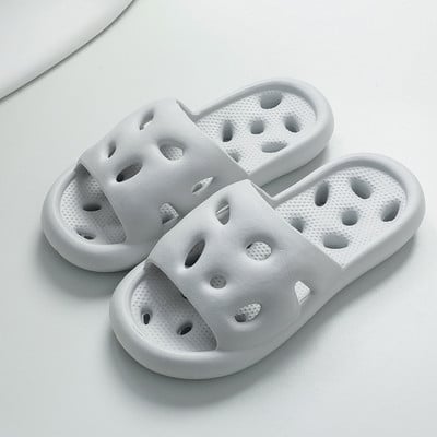 Muške kupaonske papuče za tuširanje Izdubljene ženske tobogane Ljetne EVA cipele Mekane japanke protiv klizanja Sandale za unutarnju i vanjsku upotrebu Par