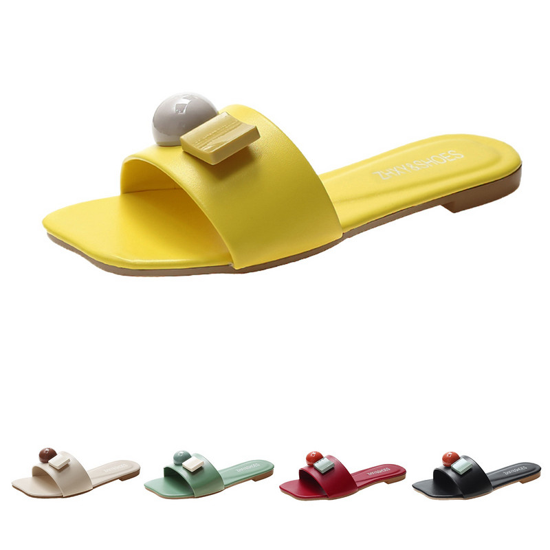 Sandale de vară în aer liber 2022 pentru femei, sandale de plajă pentru femei, pantofi de plajă, de modă, din piele PU