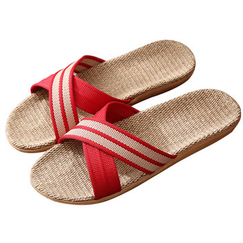 Летни дамски чехли Противохлъзгащо бельо Домашни вътрешни обувки с плоски пръсти Дамски плажни чехли Сандали Chancletas Verano Mujer