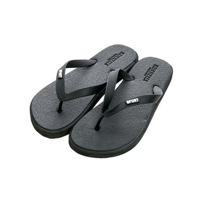 Meeste suvised sussid plätud Meeste rannasussid PVC-sandaalid, millel on pilud varvaste jaoks. Vannimaja sussid vabaaja isa luksus