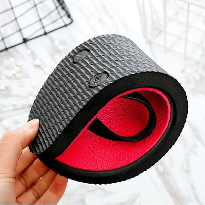 Meeste suvised sussid plätud Meeste rannasussid PVC-sandaalid, millel on pilud varvaste jaoks. Vannimaja sussid vabaaja isa luksus