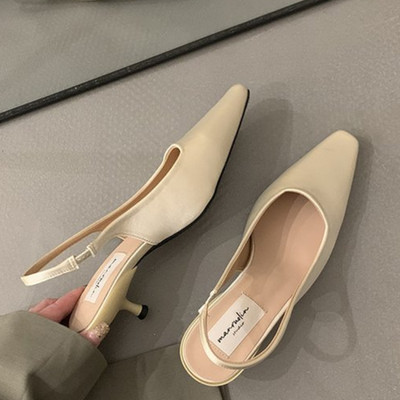 Nove ljetne ženske sandale na visoke potpetice Modne ženske štikle na visoku petu Elastične jednostavne svečane cipele Luksuzne sandale Ženski dizajneri