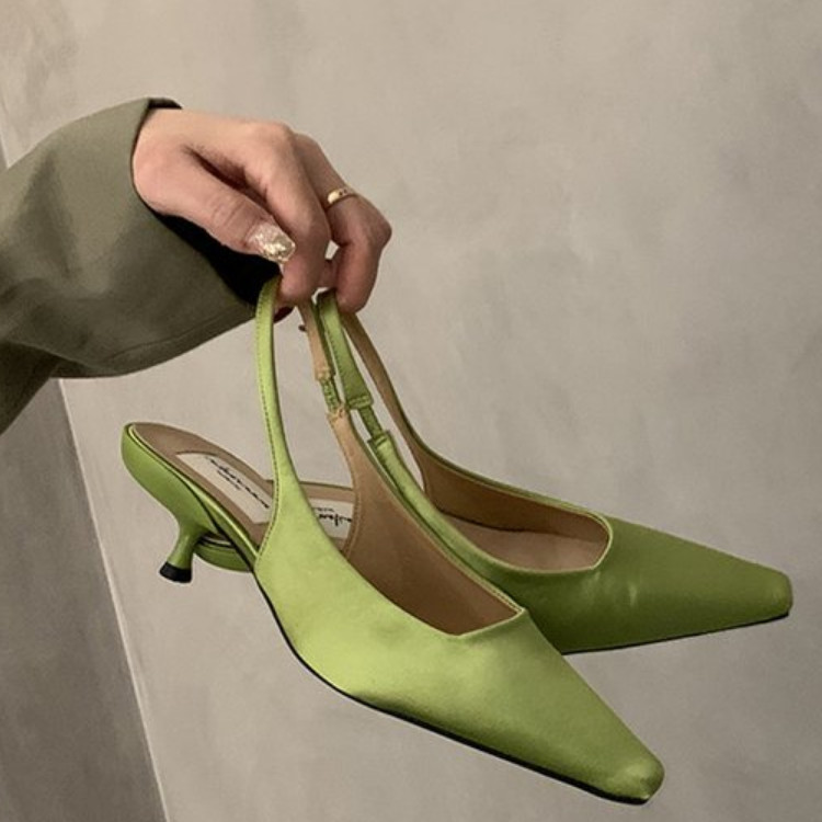 Nove ljetne ženske sandale na visoke potpetice Modne ženske štikle na visoku petu Elastične jednostavne svečane cipele Luksuzne sandale Ženski dizajneri