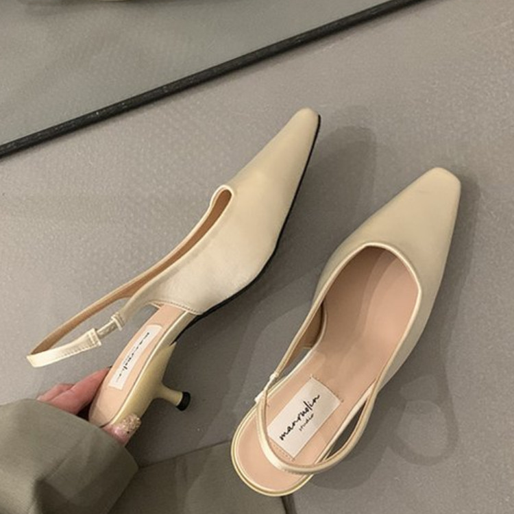 Nove ljetne ženske sandale na visoke potpetice Modne ženske štikle na visoku petu Elastične jednostavne svečane cipele Luksuzne sandale Ženski dizajneri