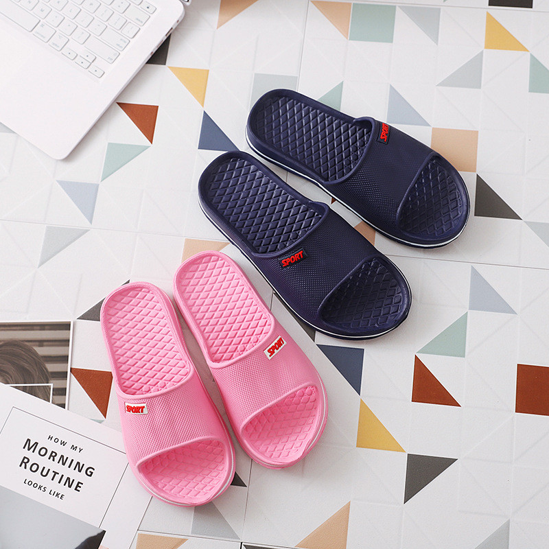 2023. Kupaonske papuče Prijenosne EVA mekani potplat Protuklizne cipele Hotelski tobogan za plažu Sandalije Unutarnji tuš Unisex ljetne japanke