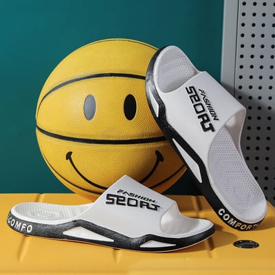 παντόφλες για άνδρες μόδας εξωτερικού χώρου Μαλακό πάτο Αντιολισθητικές λαστιχένιες παντόφλες ανδρικές καλοκαιρινές παντόφλες παραλίας Ανδρικά παπούτσια casual