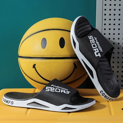 παντόφλες για άνδρες μόδας εξωτερικού χώρου Μαλακό πάτο Αντιολισθητικές λαστιχένιες παντόφλες ανδρικές καλοκαιρινές παντόφλες παραλίας Ανδρικά παπούτσια casual