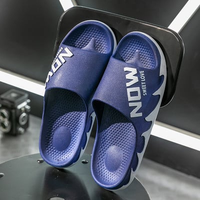 παντόφλες για άνδρες μόδας εξωτερικού χώρου Μαλακό πάτο Αντιολισθητικές λαστιχένιες παντόφλες ανδρικές καλοκαιρινές παντόφλες παραλίας Ανδρικά παπούτσια casual