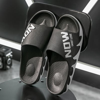 παντόφλες για άνδρες μόδας εξωτερικού χώρου Μαλακό πάτο Αντιολισθητικές λαστιχένιες παντόφλες ανδρικές καλοκαιρινές παντόφλες παραλίας Ανδρικά παπούτσια casual