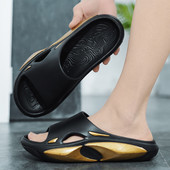 Muške papuče Sandale za plažu Ljeto EVA mekane navlake Platforma 4 cm Vanjska obuća za plažu Ležerna obuća Indoor Muške sandale 2023 Japanke