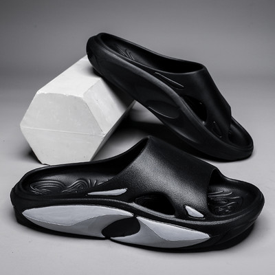 Muške papuče Sandale za plažu Ljeto EVA mekane navlake Platforma 4 cm Vanjska obuća za plažu Ležerna obuća Indoor Muške sandale 2023 Japanke