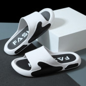 Suvised meeste sussid paksu platvormiga tähestikuga rannasandaalid libisemiskindlad lamedad vabaajajalatsid Naiste plätud sussid