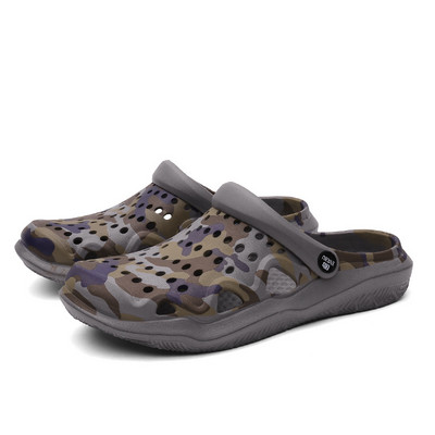 QUAOAR vyrų greitai džiūstančios vasaros paplūdimio šlepetės plokščios, kvėpuojančios lauko basutės Vyriškos batai, nauji vasariniai sandalai 2022 m. vyriškos šlepetės