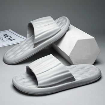 Летни чехли Мъжки унисекс Меки нехлъзгащи се плажни сандали за мъже Водни обувки Джапанки Вътрешни домашни EVA маратонки