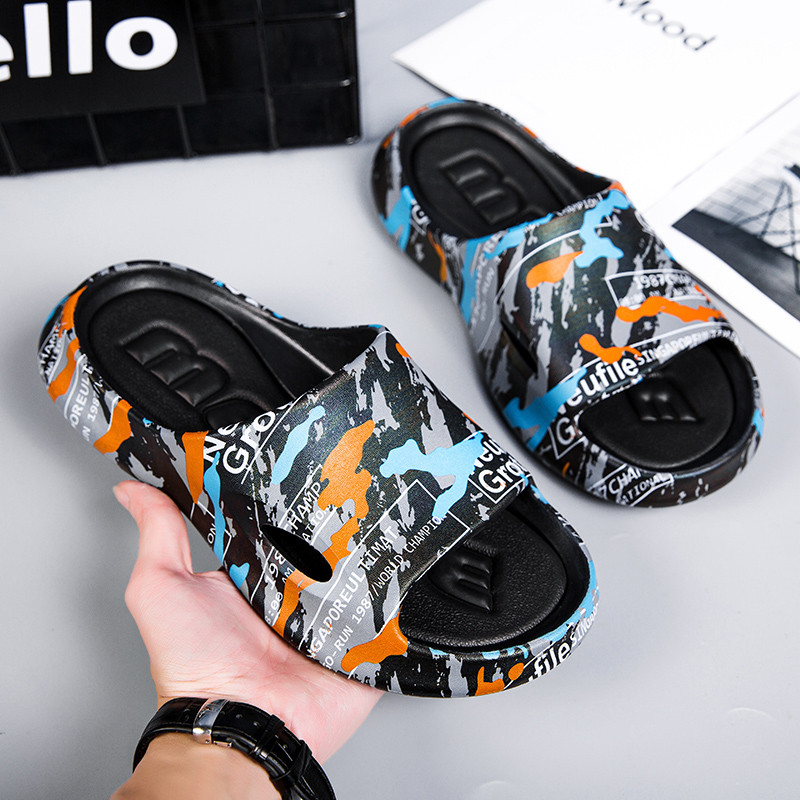 NANQITO Papucsok Szandálok Lélegző Férfi Szandálok Kültéri Női és Férfi Cipők Csúszásmentes Flip-flop Strandpapucsok Beltéri Ház