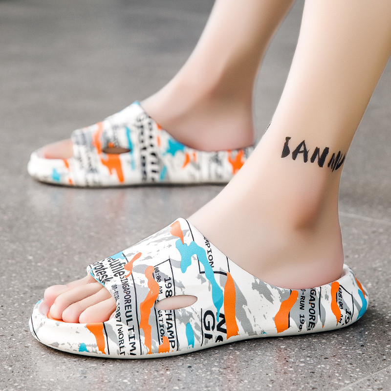 NANQITO Papucsok Szandálok Lélegző Férfi Szandálok Kültéri Női és Férfi Cipők Csúszásmentes Flip-flop Strandpapucsok Beltéri Ház