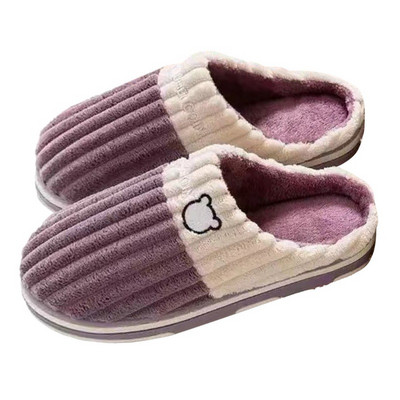 Slatke životinjske papuče za žene Djevojčice Modne Kawaii pahuljaste zimske tople papuče Ženske kućne papuče iz crtića Smiješne cipele