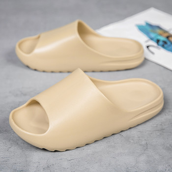 Летни мъжки чехли Масажни сабо Външни градински обувки Плажни чехли Мъжки EVA бързосъхнещи вътрешни домашни чехли Пързалки за баня 46
