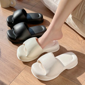 Vasaras īpaši biezas sieviešu čības 2023. g. Jaunas cietas augstpapēžu Eva sieviešu čības Mājas Word Sandales Sieviešu čības Vasara