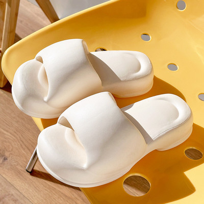 Vasaras īpaši biezas sieviešu čības 2023. g. Jaunas cietas augstpapēžu Eva sieviešu čības Mājas Word Sandales Sieviešu čības Vasara