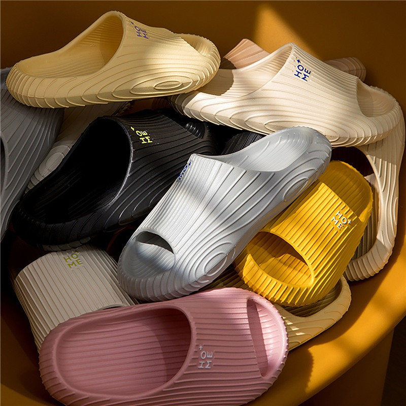 Ljetne muške papuče Ženske meke donje strane Kućne tobogane Sandale Lagane cipele za plažu Muške papuče Japanke za par Velika veličina 45