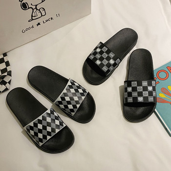 Παντόφλες Γυναικείες Χαριτωμένα κινούμενα σχέδια για σκύλους γυναικεία παπούτσια Γυναικεία μόδα Διαφάνειες παραλίας Επίπεδες γόβες Σαγιονάρες House Slides παπούτσια Sandalias Mujer