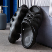 Vyriški, moteriški, vasariniai paplūdimio šlepetės Prabangios prekės ženklo mados lauko minkštos šlepetės Vyriški, stori dantytu padu neslystantys laisvalaikio batai