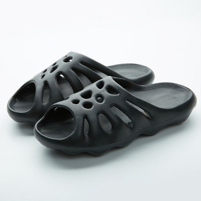 Vyriški, moteriški, vasariniai paplūdimio šlepetės Prabangios prekės ženklo mados lauko minkštos šlepetės Vyriški, stori dantytu padu neslystantys laisvalaikio batai