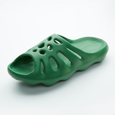 Vyriški, moteriški, vasariniai paplūdimio šlepetės Prabangios prekės ženklo mados lauko minkštos šlepetės Vyriški, stori dantytu padu neslystantys laisvalaikio batai