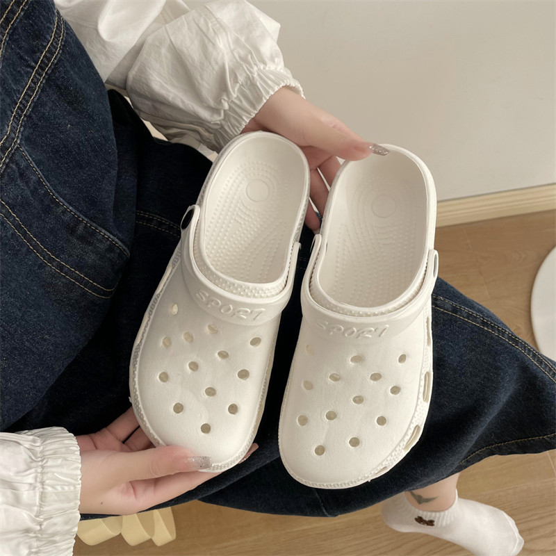 Ženske natikače Ležerne vrtne klompe Klasične ženske cipele za dojenje Sandale Vodootporne